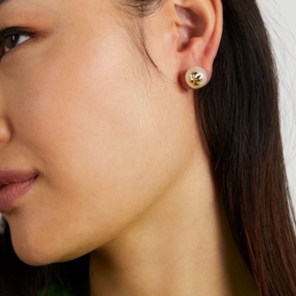 KATE SPADE • Pearls On Pearls Necklace Earrings Set - Picture 4 of 5